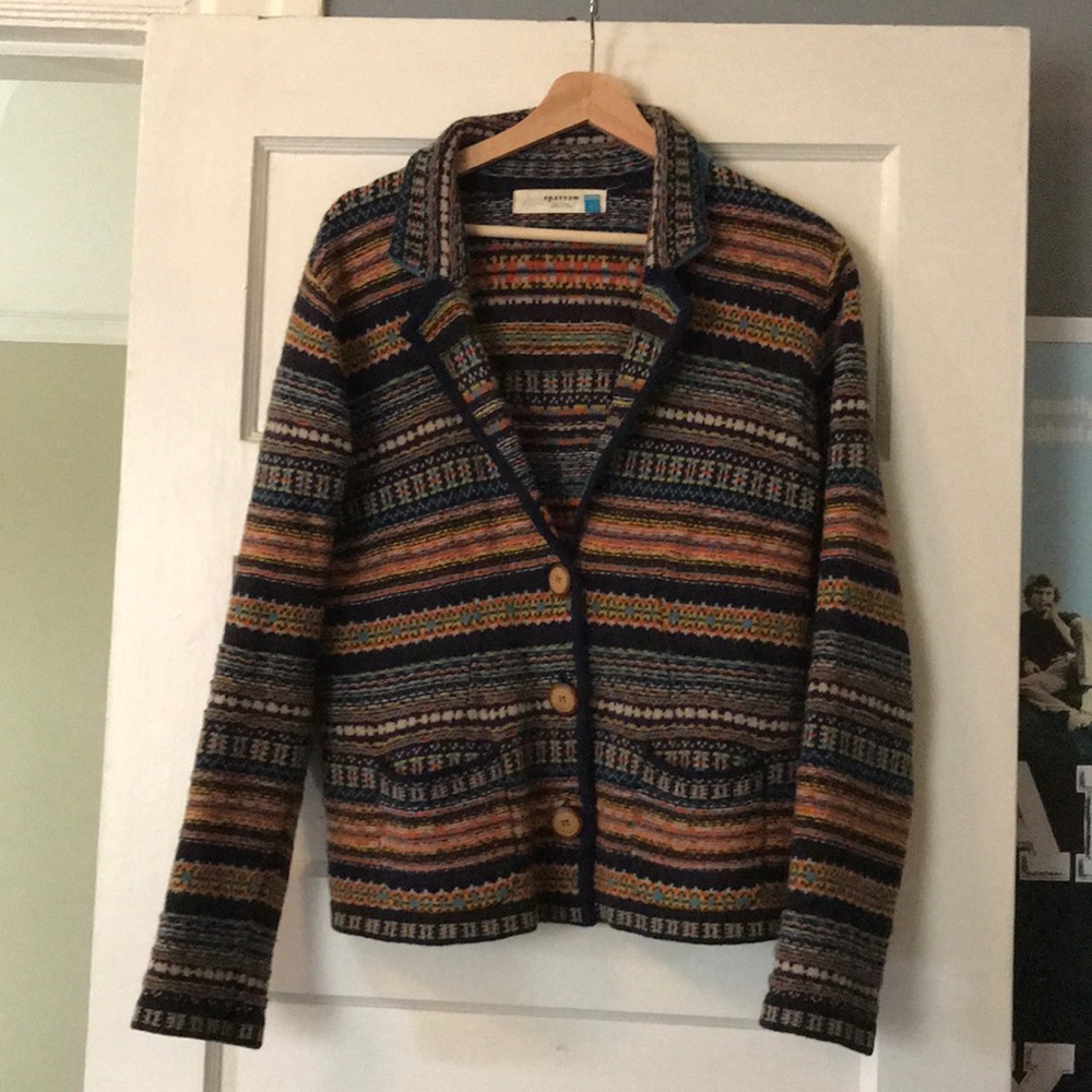 Cozy cardigan!